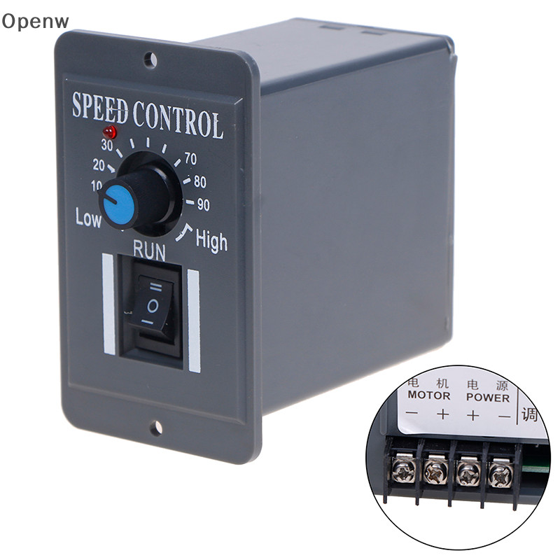 Openw 12V 24V 36V 48V PWM Motor Speed Controller Reversible 6A Regulator GOOD