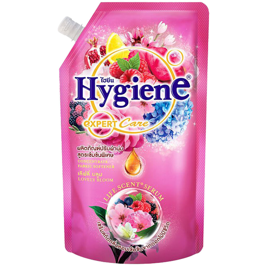 LeeMart ปรับผ้านุ่ม ไฮยีน Hygien Expert Care 480ML น้ำยาปรับผ้านุ่ม สูตร ไฮยีนปรับผ้านุ่ม สูตร เลิฟลี่บลูม สีชมพู 480…