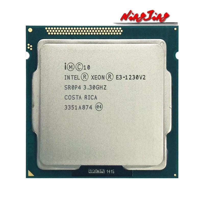 Intel Xeon E3-1230 v2 E3 1230v2 E3 1230 v2 3.3 GHz มือสอง Quad-Core CPU 8M 69W LGA 1155