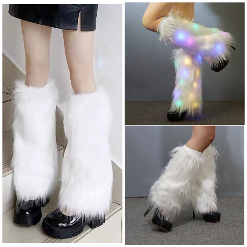 ปลอกขาขนเฟอร์นุ่มๆ ความยาว40cm พร้อมส่งจากกรุงเทพ
