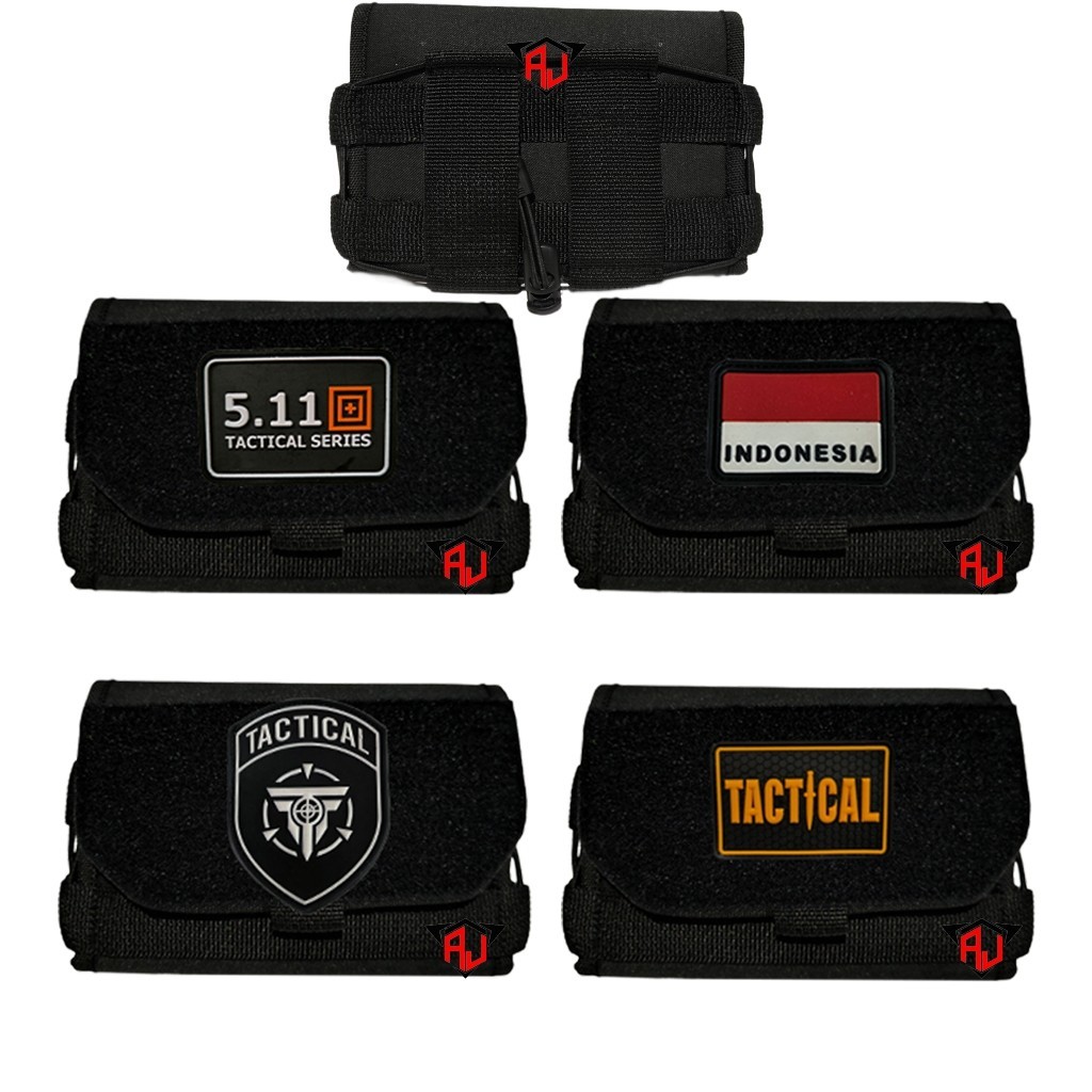 HP (Militech) กระเป๋าใส่โทรศัพท์มือถือยุทธวิธีล่าสุดเอวซองโทรศัพท์มือถือ