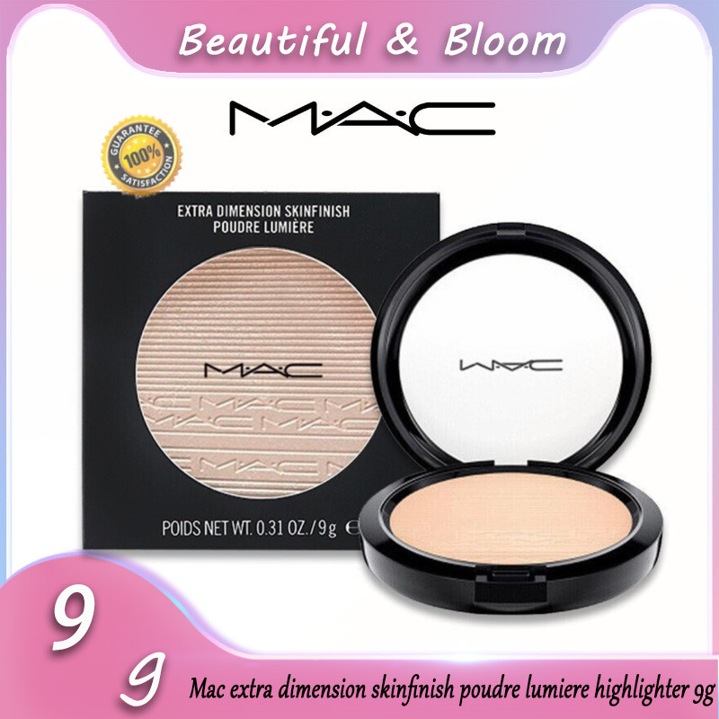 ของแท้100% Mac extra dimension skinfinish poudre lumiere highlighter 9g #Double Gleam
