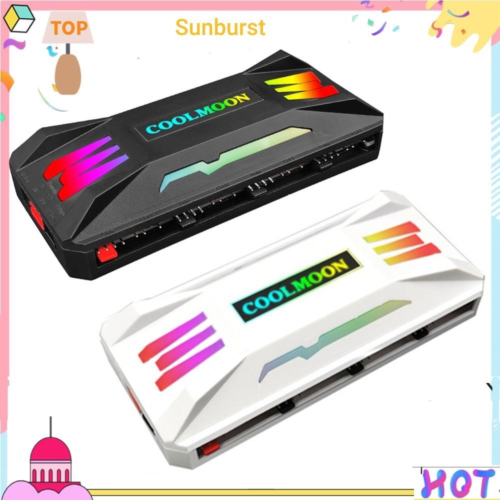 เคสรีโมตคอนโทรล RGB 4Pin PWM 5V 3Pin ARGB [Sunburst11.th]