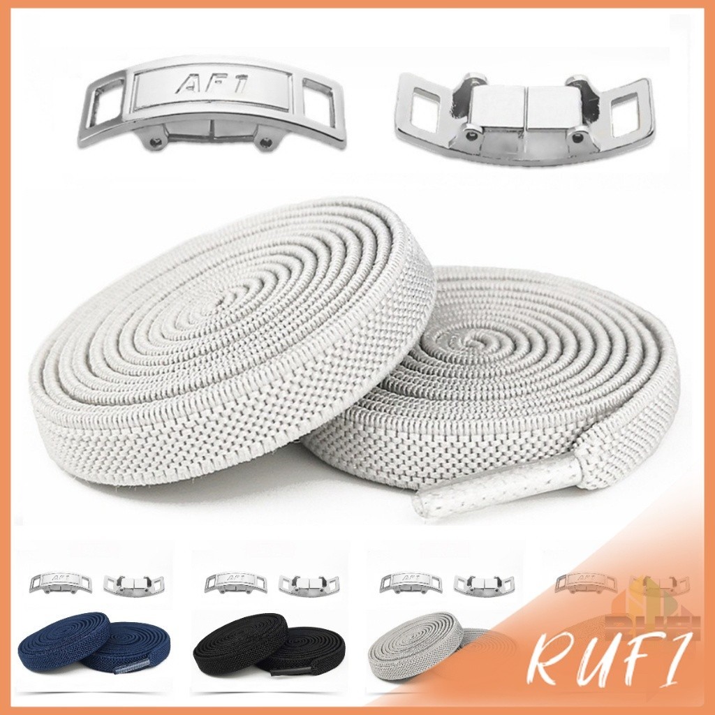 RUFI เชือกรองเท้าแบบไม่ต้องผูก แบบยืดหยุ่น Shoelace
