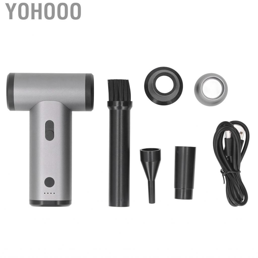 Yohooo Electric Air Duster 130000 Rpm Handheld Cordless Blower 4000mAh