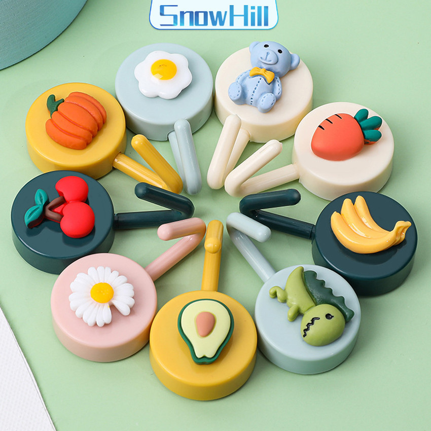 S.H ตะขอแขวนติดผนัง ลายการ์ตูนน่ารัก 3D Cartoon coat hook