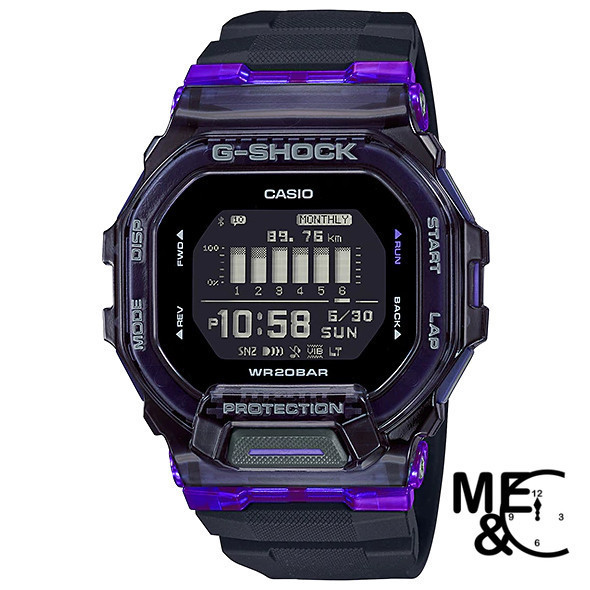 CASIO G-SHOCK GBD-200SM-1A6DR (บลูทูธ) ของแท้ ประกันศูนย์ CMG