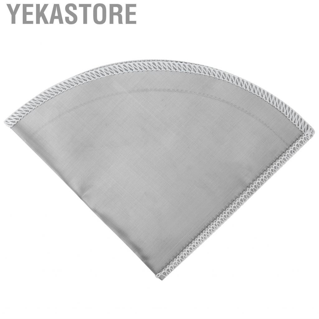 Yekastore Reusable Pour Over Coffee Filter Stainless Steel Mesh Cone US GS