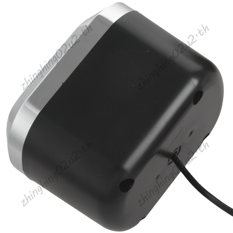 ลําโพงสเตอริโอ แบบมีสาย USB 2.0 3.5 มม. AUX MP3 MP4 ขนาดเล็ก สีดํา สําหรับคอมพิวเตอร์ แล็ปท็อป โน้ตบุ๊ก PC