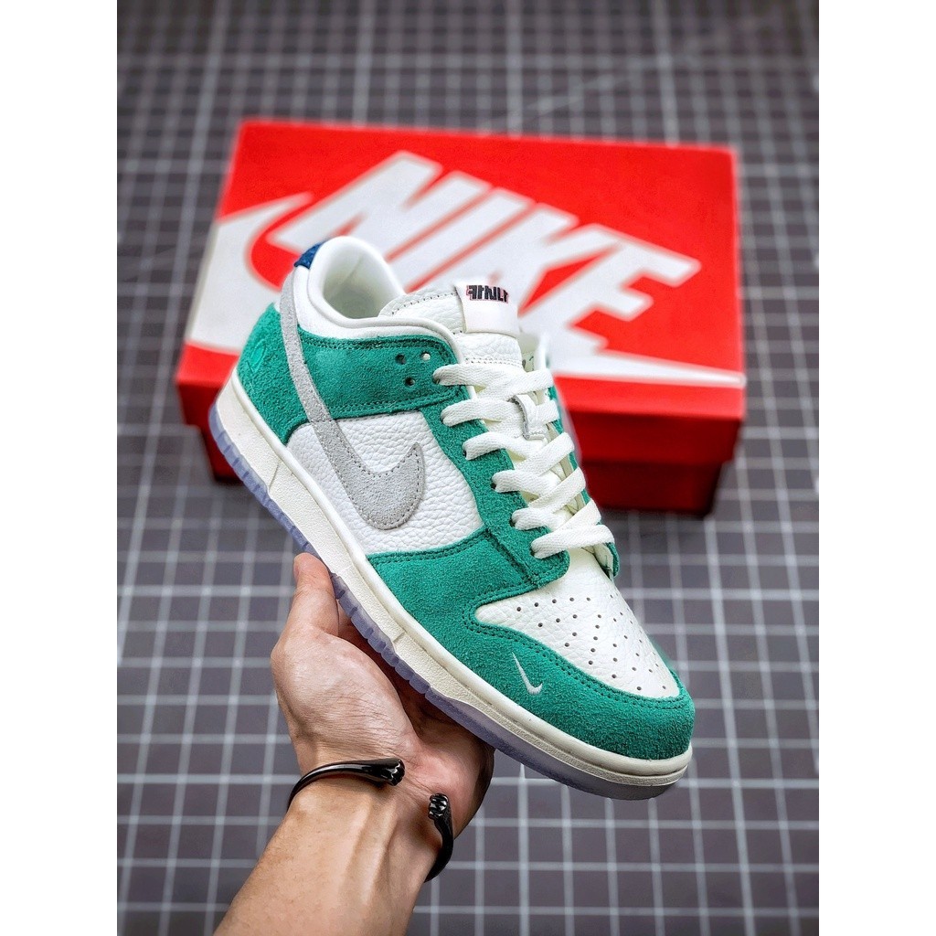 พร้อมส่ง Kasina x Nike SB Dunk Low Tiffany รองเท้าผ้าใบลําลอง สีเขียว สําหรับผู้ชาย