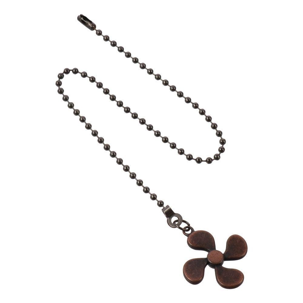 SIO ชุดโซ่ดึงไฟ, ตัวขยายโซ่พัดลมเพดานโลหะผสมสังกะสี 2 ชิ้น, หลอดไฟรูปพัดลมพัดลมเพดานรูปพัดลมโซ่พัดลม - รูปที่ 2