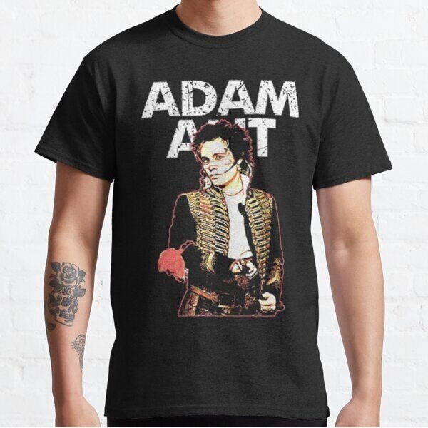 เสื้อยืด Adam And The Ants ที่ดีที่สุดมาก Kings Of The Wild Frontier Antbox