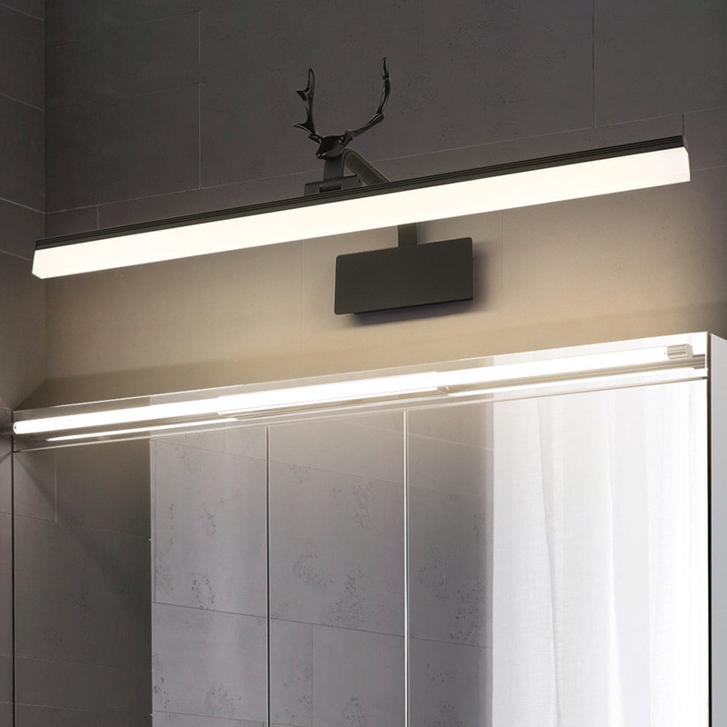 จัดส่งด่วน โคมไฟกระจก LED สไตล์โมเดิร์น สําหรับติดผนังห้องน้ํา ตู้เสื้อผ้า