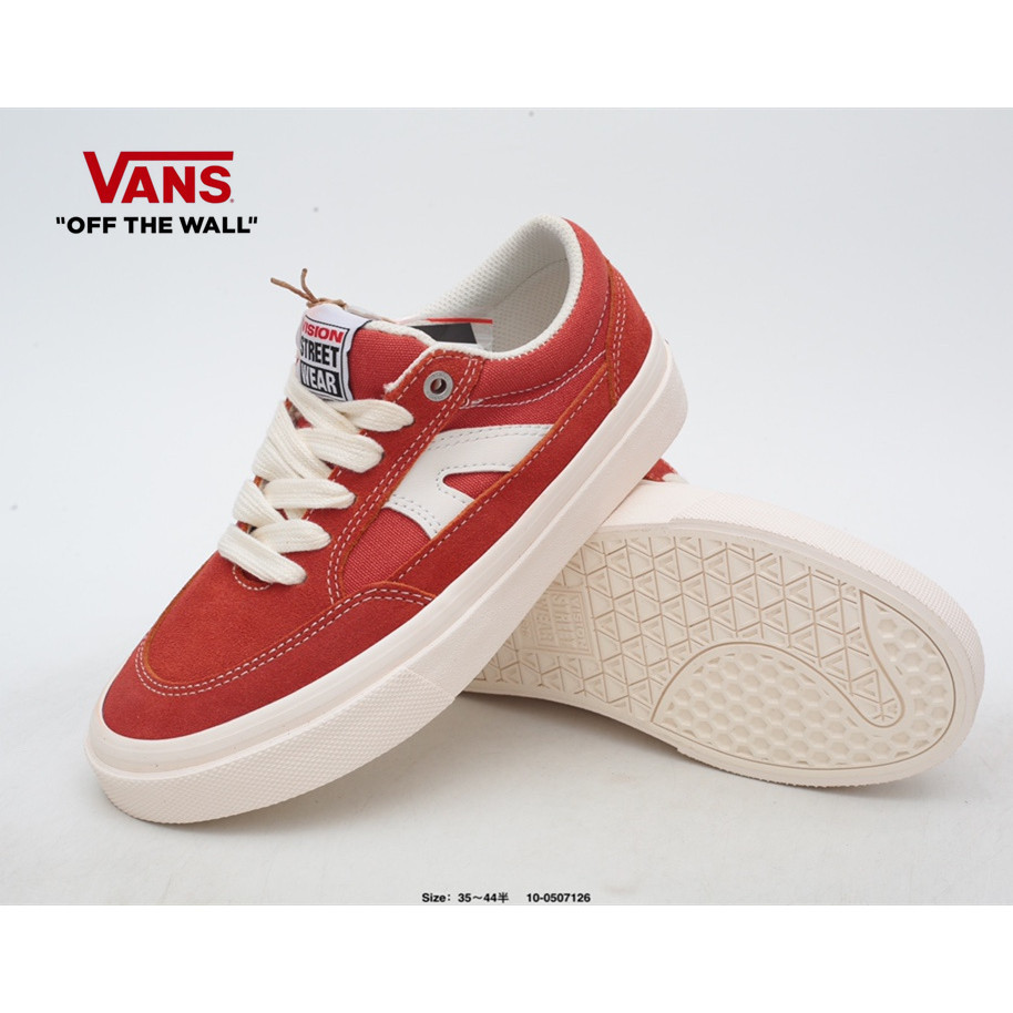 Vans Vision Street Wear รองเท้าสเก็ตบอร์ดใหม่ Series STICK รองเท้าผ้าใบทุกคู่ที่สะดวกสบาย