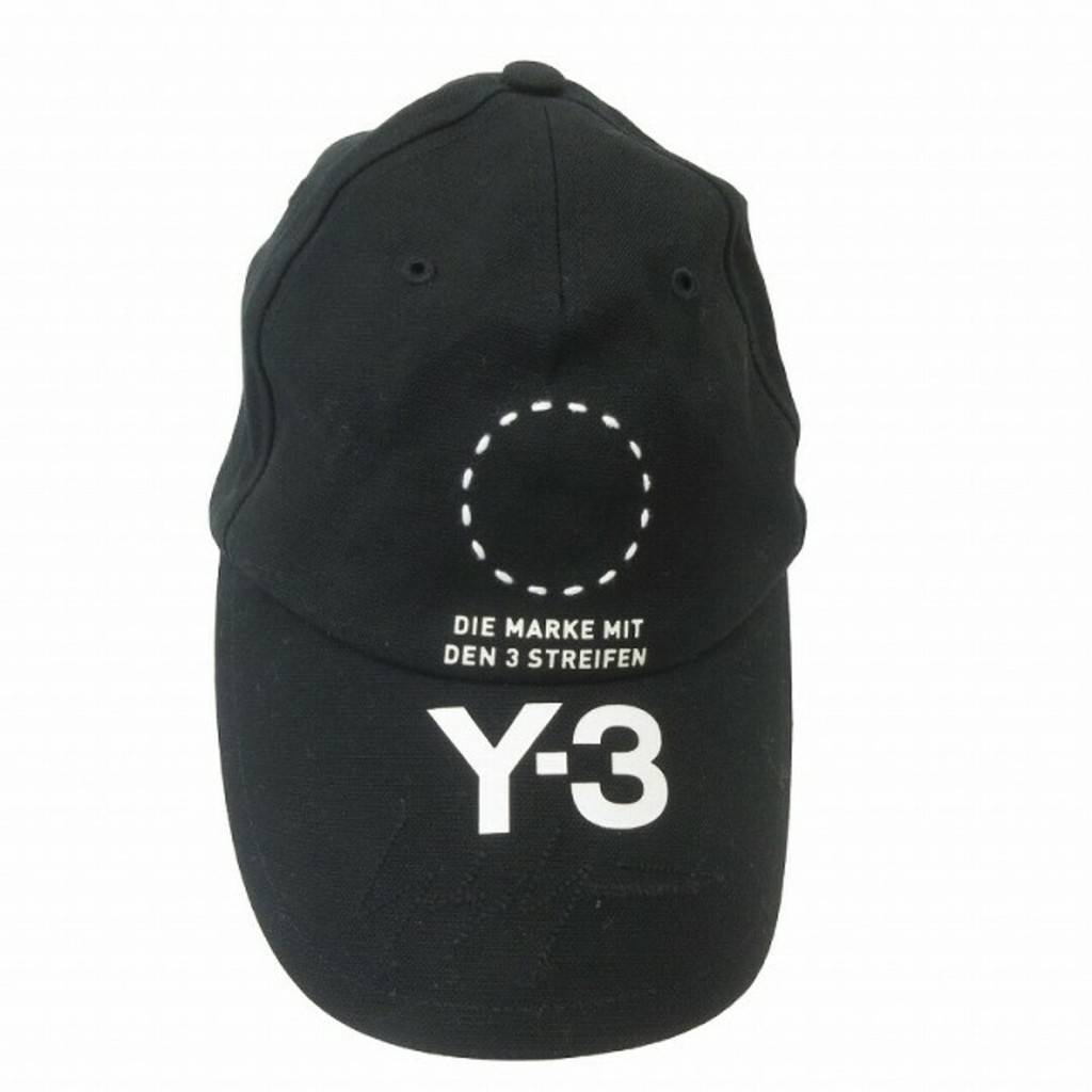 Weasley Y-3 Yohji Yamamoto หมวกแก๊ป พิมพ์ลายโลโก้ มือสอง ส่งตรงจากญี่ปุ่น
