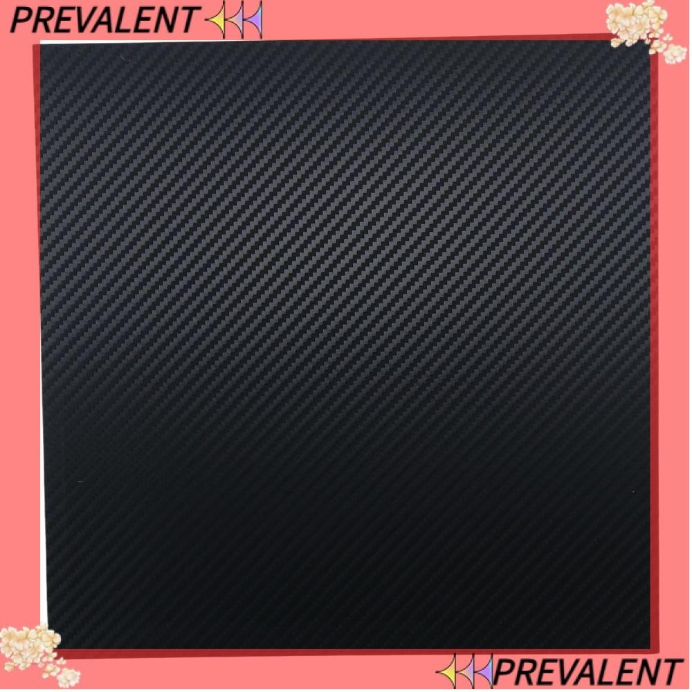 Preva แผ่นบอร์ดคาร์บอนไฟเบอร์ 300x300 x 2 มม. ความแข็งแรงสูง สีดํา สําหรับโมเดลรถบังคับ