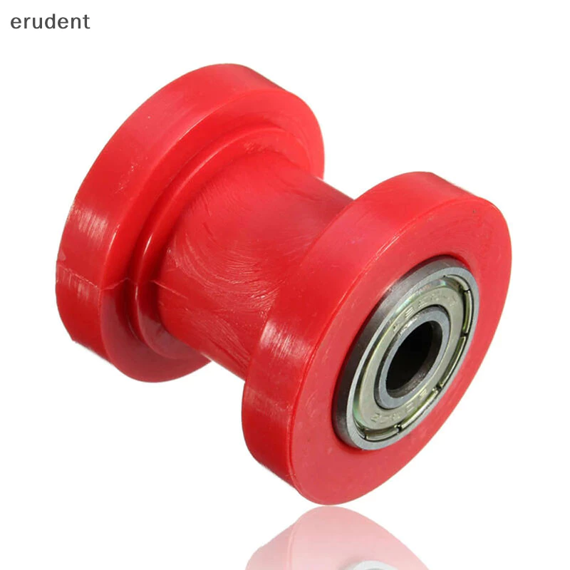 Erudent 1 ชิ้น 8 มิลลิเมตร 10 มิลลิเมตรลูกกลิ้งโซ่ Slider Tensioner ล้อท่องเที่ยว Pit Dirt Bike Moto ใหม่