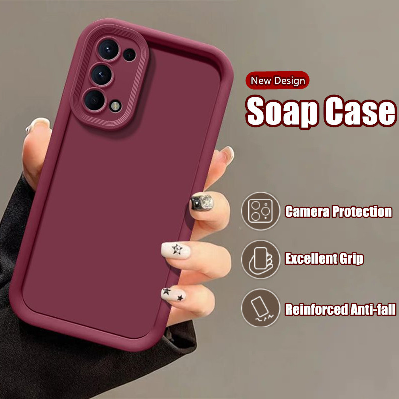 สําหรับ Realme 7 Pro RMX2170 การป้องกันกล้อง มินิมอล ซิลิโคนนุ่ม สบู่ ปกคลุม ละเอียด เคลือบด้าน ป้องกันลายนิ้วมือ เคส