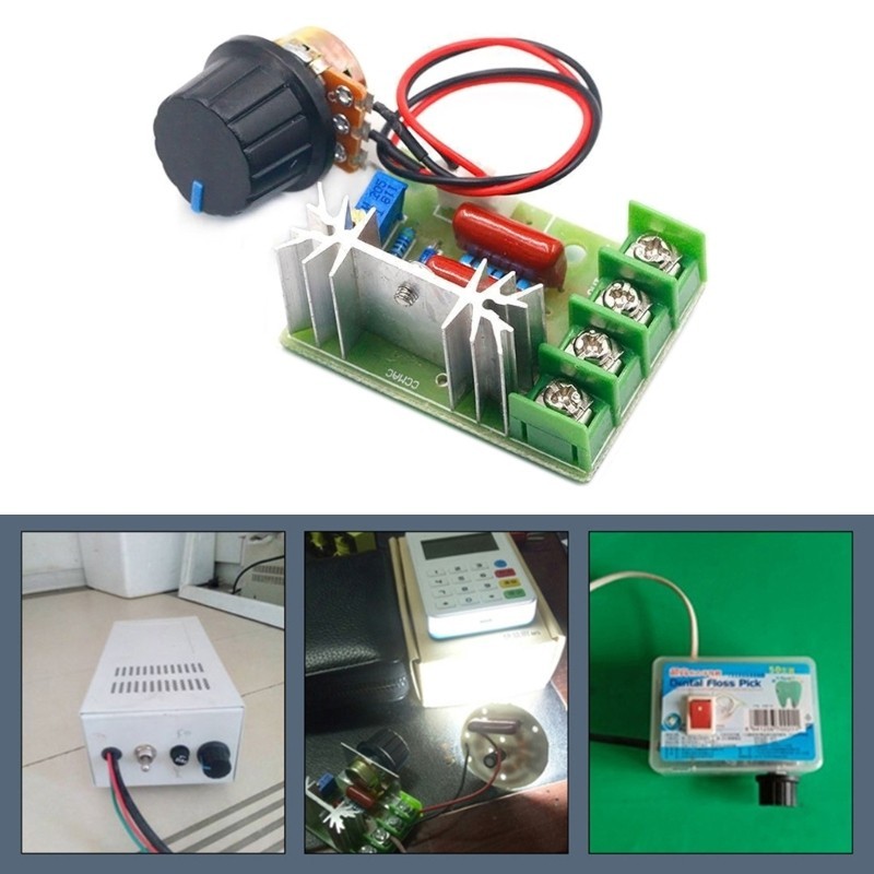 HL Motor Speed Regulator 2000W Output ตัวควบคุมมอเตอร์ที่มีประสิทธิภาพสําหรับการควบคุมมอเตอร์