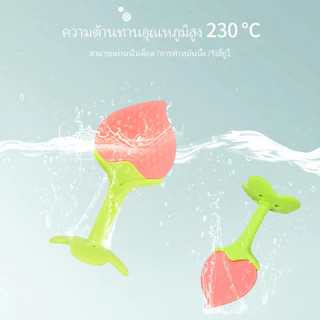 AIKOKY ซิลิโคน ยางกัดเด็ก บรรเทาอาการปวดเหงือกเมื่อทารกเป็นหมากฝรั่ง ของเล่นเด็ก ยางกัดเด็กทารก