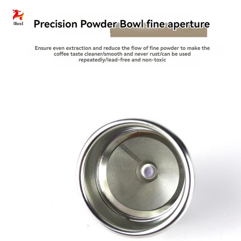 เอสเพรสโซกาแฟสกัดกรองผงกาแฟชาม58มิลลิเมตร ลึกมาก ความดันจับสําหรับเรียวผงชาม.อุ่น - รูปที่ 2