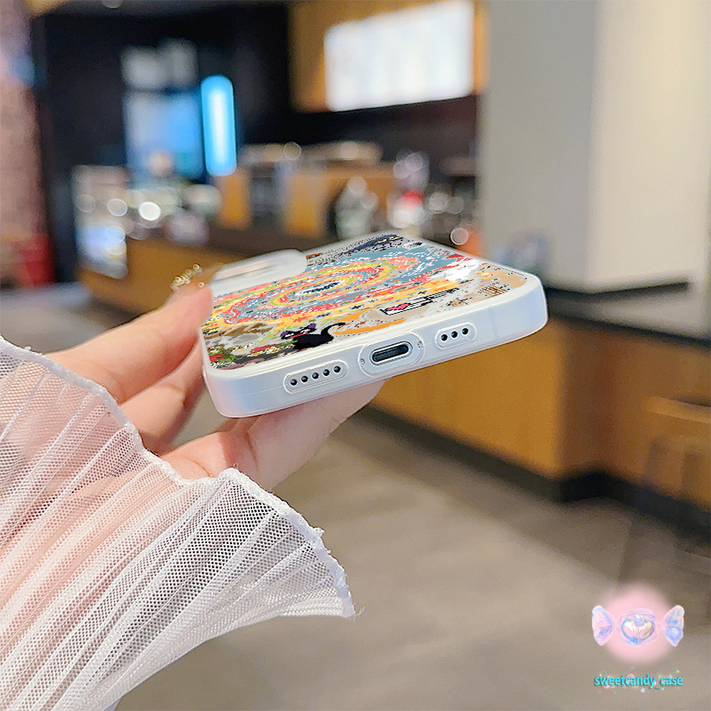 เคสFORไอโฟน เทพธิดาแห่งดวงอาทิตย์ สำหรับ เคส IPhone 11 12 16 15  13 Pro Max X XR XS Max 8 7 Plus SE 2020 เปลือกนิ่ม เคส - รูปที่ 6