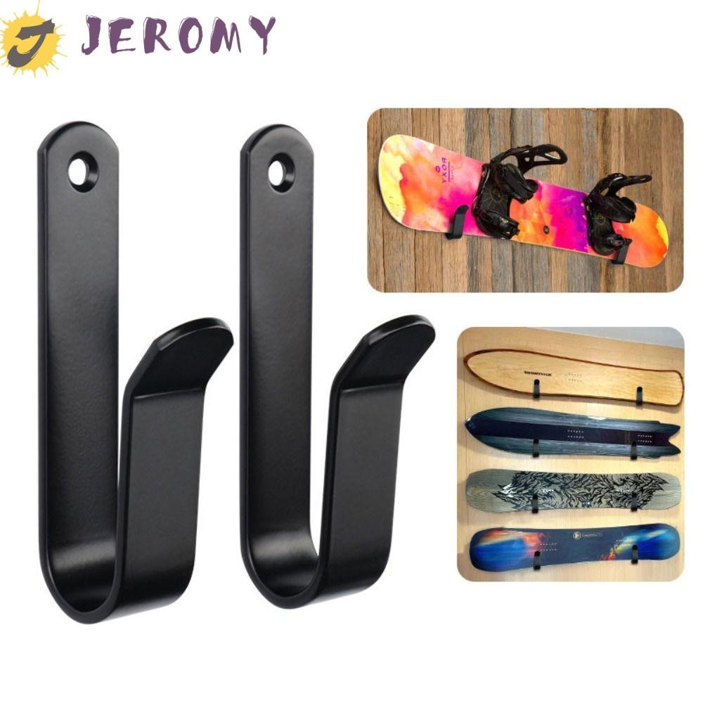 เจโรมี ตะขอแขวนติดผนัง,กันสนิมความแข็งสูงผนังเสื้อและหมวกตะขอ,เสถียรป้องกันการกัดกร่อนที่แข็งแกร่งแบริ่งความจุเหล็กรีดเย็นสเก็ตบอร์ดตะขอเก็บห้