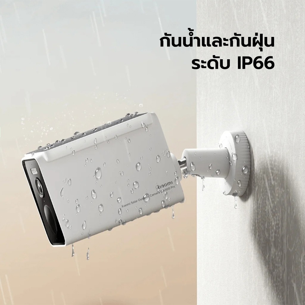 (รับประกันศูนย์ไทย 1 ปี) Xiaomi Outdoor Camera BW300 / BW500 / BW400 Pro Set กล้องวงจรปิด ขับเคลื่อนด้วย AI
