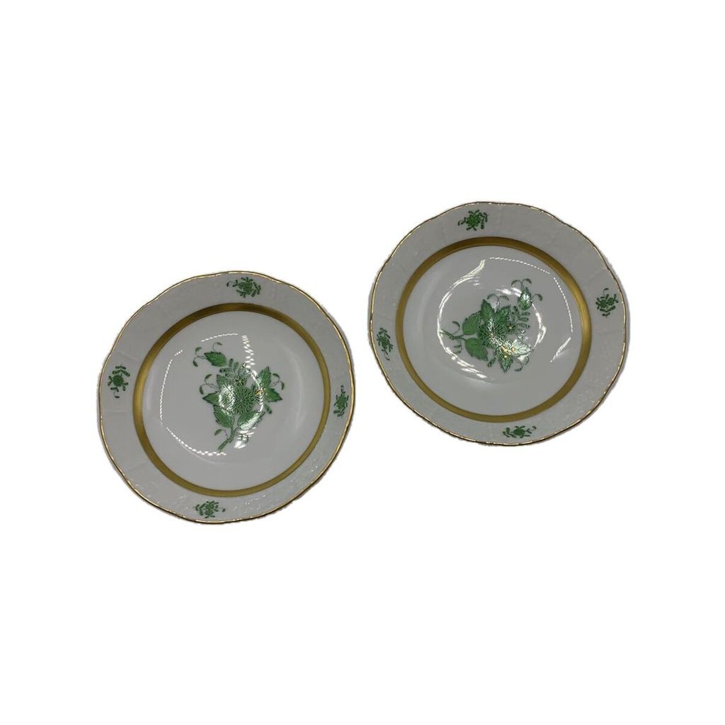 Herend(เฮเรนด์) Herend plate set of 2 Direct from Japan Secondhand