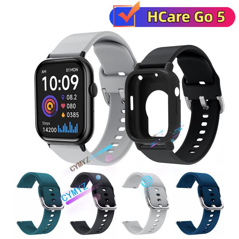 เคส HCare Go 5 ตัวป้องกันหน้าจอ HCare Go 5 สาย สายไนลอนสําหรับสาย HCare Go5 สายรัดข้อมือกีฬา