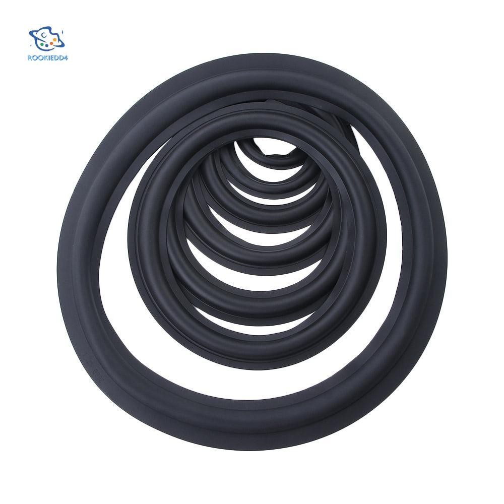 Rookiedd4 Suspension Edge Ring Surround 7/8/9/10/12 INCH Audio Speaker Repair Parts ขอบยางลําโพงอุปก