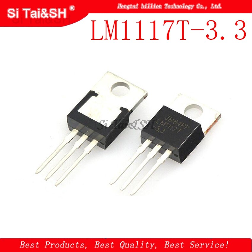 10PCS LM1117T-3.3 LM1117-3.3 LM1117T 3.3V TO220 LM ใหม่เดิม