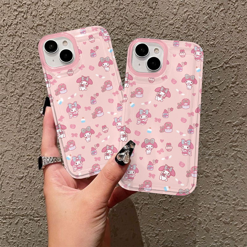 🎀Well🎀กรณีโทรศัพท์มือถือกันกระแทกและกันลื่นจัดส่งจากประเทศไทยiPhone16 11 15 14 13 12ProMax 6 7 8 Plus X/XS Max XR 15Plus