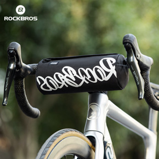 【TH Delivery】Rockbros กระเป๋าหน้าจักรยานทรงกระบอก กระเป๋าติด…