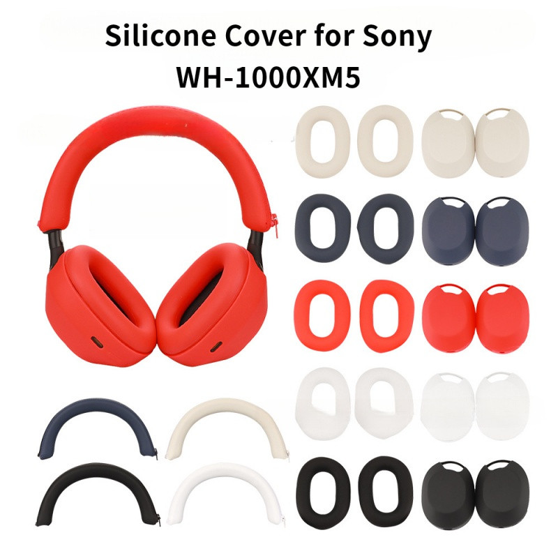 ชุดฝาครอบหูฟัง แบบสวมหัว สําหรับ Sony WH-1000XM5