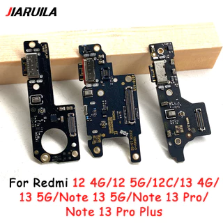 แพรตูดชาร์จ สําหรับ Xiaomi Redmi 12C 13C 12 4G 5G Note 13 Pro ตูดชาร์จ บอร์ดพอร์ตชาร์จ USB แบบเปลี่ยน