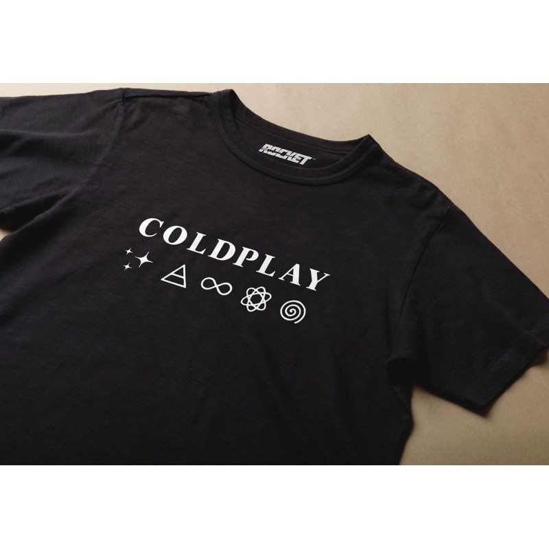 เสื้อยืด Coldplay Music Of The Spheres Tshirt 100% Cotton Unisex ไม่จำกัดเพศ S-5XL