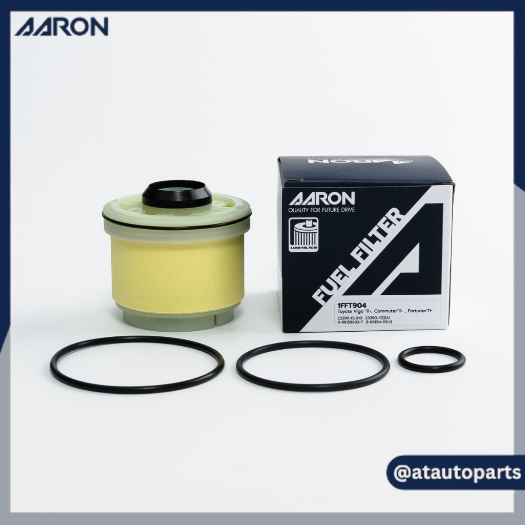 AARON กรองน้ำมันเชื้อเพลิงดีเซล ISUZU D-MAX 2.5-3.0 / BLUE POWER 1.9 /, MU-X 2.5-3.0 ปี 12-19 (1FFT9