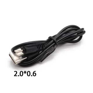 ส่งไว ประกัน1ปีเต็ม! Usb A Male To2.0/2.5/3.5/4.0/5.5 มม. สายแปลง power chargers USB 5V DC สายยาว 1m