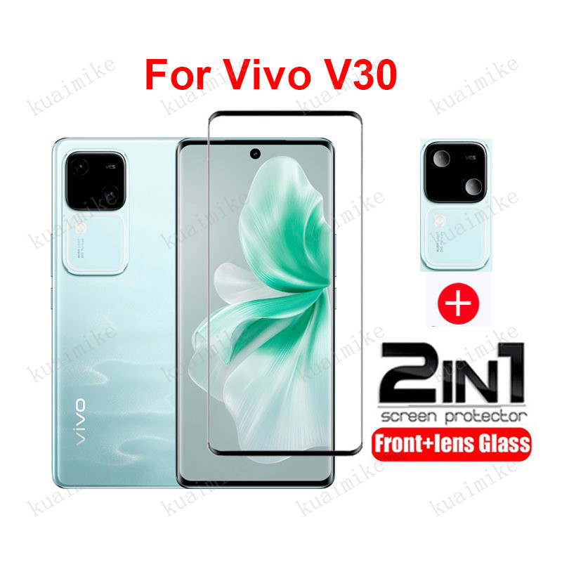 ฟิล์มกระจก Vivo V30 5G กระจกนิรภัย HD ป้องกันหน้าจอ สำหรับ Vivo V30 V29 V27 V25 Pro V30e V29e V27e V