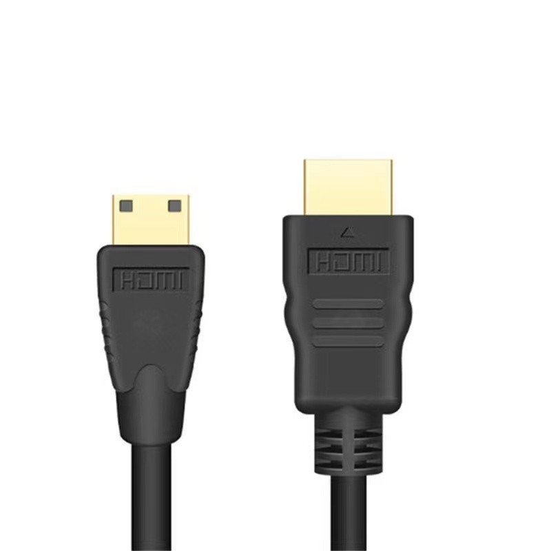 HDMI mini to HDMI cable 1.8M - Black