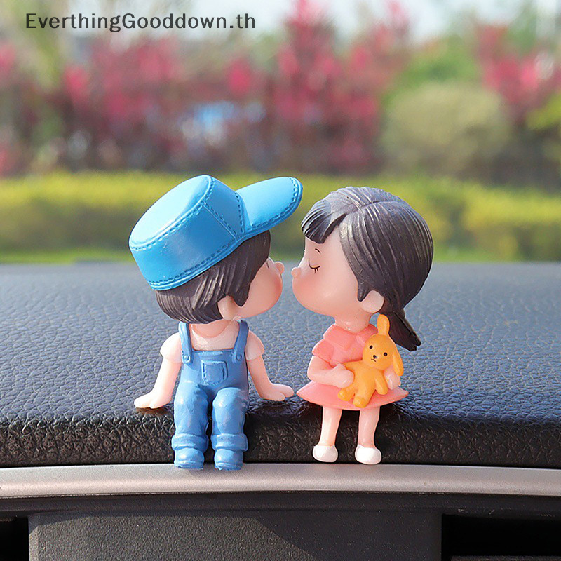 Ever ตุ๊กตาการ์ตูนน่ารัก ขยับได้ สําหรับตกแต่งรถยนต์
