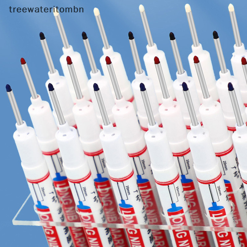Tt Long Nib Markers 20 มม.รูลึกสําหรับโลหะ Perforag ปากกากันน้ําห้องน้ํางานไม้ตกแต่งอเนกประสงค์ mbn