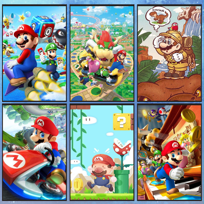📣พร้อมส่ง📣【Mario】jigsaw puzzle-จิ๊กซอว์-300-1000-ชิ้น- ชิ้นของเด็ก จิ๊กซอว์ไม้ 1000 ชิ้น จิ๊กซอว์ 1000 ชิ้นสำหรับผู้ใหญ่ จิ๊กซอ จิ๊กซอว์ 500 ชิ้น🧩221-12 จิ๊กซอว์ 1000 ชิ้น สำหรับ ผู้ใหญ่ ตัวต่อจิ๊กซอว์ จิ๊กซอว์ การ์ตูน
