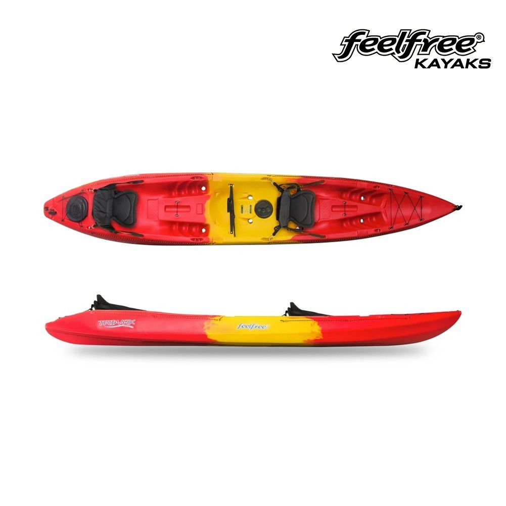 เรือคายัค ( 2 +1 ที่นั่ง ) FEELFREE KAYAK รุ่น TRI-YAK