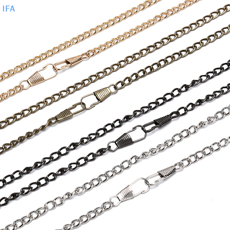 【IFA 】 Diy ยาว 120 ซม.โลหะเปลี ่ ยนมือจับโซ ่ กระเป ๋ าสะพายข ้ างสายรัด
 ดี