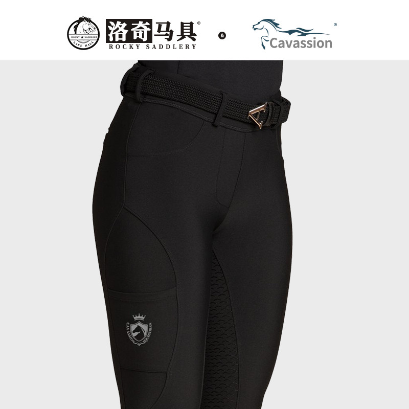 Cavassion Equesten Stretch กางเกงขี่ม้าซิลิโคนทั้งหมดผู้ใหญ่ Breechaes Knight เสื้อผ้า Rocky ขี่เครื่องมือ8103115
