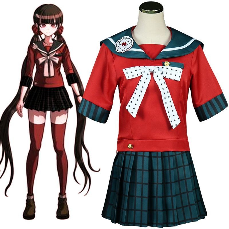 ชุดคอสเพลย์ Danganronpa V3 Chunchuan Magic Ji แบบพยาบาล campus JK สำหรับอนิเมะ