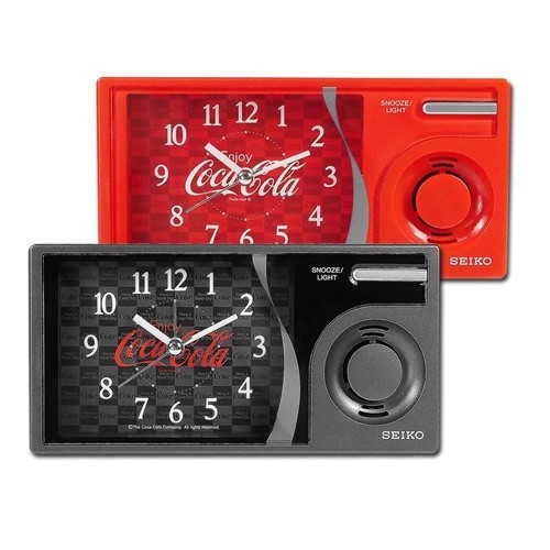 นาฬิกาดิจิทัล SEIKO นาฬิกาปลุก The COCA-COLA© collection รุ่น QHP901, QHP901K, QHP901R