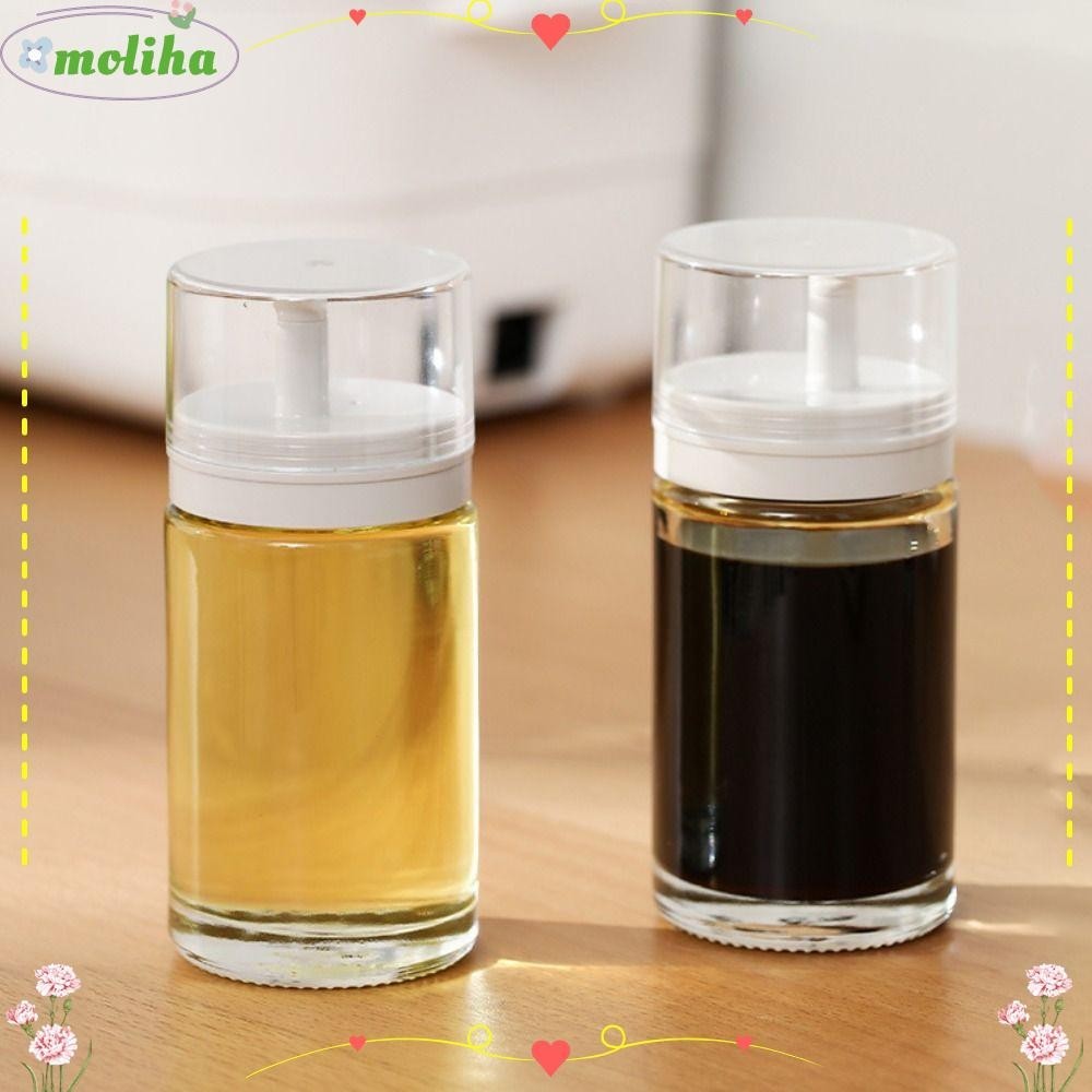 Moliha ขวดเทน้ํามัน หัวฉีดซอส และน้ําส้มสายชู สําหรับห้องครัว